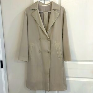 Uniqlo trench coat size s
